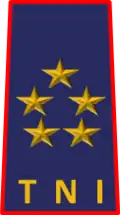 Marsekal besar رتبة شارة