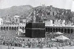 ساحة المسجد الحرام عام 1907
