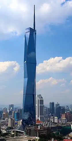 Picture of the Merdeka 118 skyscraper in Kuala Lumpur, Malaysia, in 2024