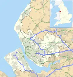 كنيسة القديسة مريم والقديس كيرلس القبطية الأرثوذكسية على خريطة Merseyside