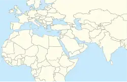 قاع  البون على خريطة Middle East