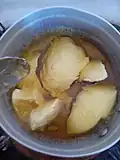 العسل والزبدة.