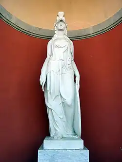 Minerva, ديل conjunt de la Font de تاورمينا (1929) من جوان بوريل أنا نيكولاو, Passeig de Santa Madrona, مونتجويك.