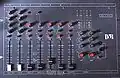 Mixing in a studio.