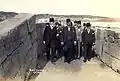 تفقد فاروق الأول لمعبد أنس الوجود