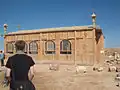 كنيسة حديثة بنيت في المكان