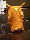 رأس للعجل آبيس وجدت في بسقارة