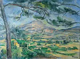 جبل سانت فيكتوار (سيزان)1885–1887Courtauld Institute Galleries، لندن
