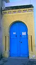 المدخل الرّئيسي للجّامع