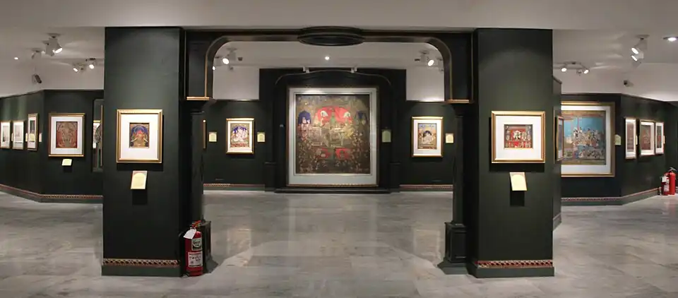 منظر للمعرض.