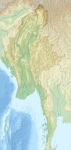 زلزال ميانمار 2025 is located in بورما