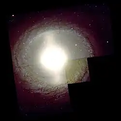 NGC 1398 صورة من تلسكوب هابل الفضائي