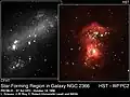 NGC 2366 من تلسكوب هابل الفضائي.