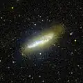 المجرة NGC 4605 من مرصد GALEX