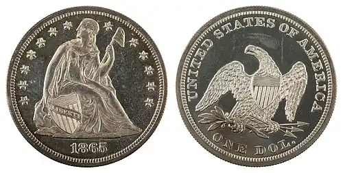 دولار الحرية الجالس