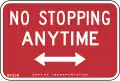 No stopping any time, New York City