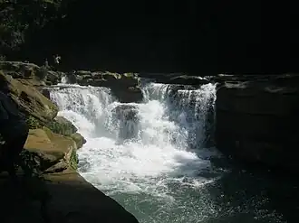 The Nafa-khum falls, Bandarban Chittagong