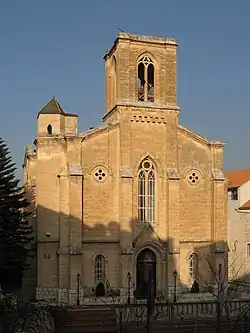 مدخل الكنيسة الانجيلية