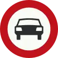 C6: No access for vehicles with more than two wheels