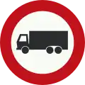 C7: No access for goods vehicles