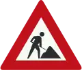 J16: Road works ahead