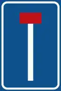 L8: No through road for vehicles