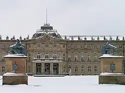 New Castle in winter