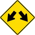 United States & New Zealand, road diverges/splits