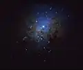 Hubble Space Telescope image of the center of NGC 1275