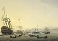 مجلس حرب على متن الملكة شارلوت، 1818