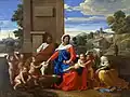 نيكولا بوسين، العائلة المقدسة، 1645-1650