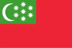 علم جمهورية الجبل الاشتراكية السوفيتية ذاتية الحكم (1921-1924)