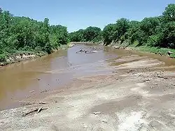 نهر كنديان الشمالي بالقرب من  شوني