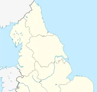 بطولة أمم أوروبا تحت 17 سنة 2018 على خريطة Northern England