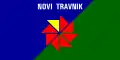 علم Novi Travnik
