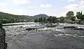 Nybrufoss على Numedalslågen
