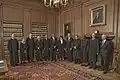 أنتونين في زيارة أوباما عام 2009م .
