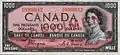 $1000 banknote, "Devil's Head" printing