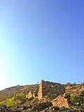 أطلال حصن قديم بوادي شهار