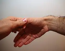 اختبار فينكلشتاين لالتهاب زليل الوتر لدي كورفان