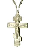 A cross of a الكنيسة الروسية الأرثوذكسية priest