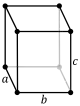 Orthohombic, simple