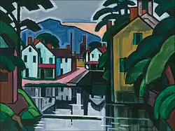أوسكار فلوريانوس بلومنر، ميناء القناة القديم (1914)