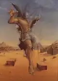 لوحة خارج الواقع 2002
