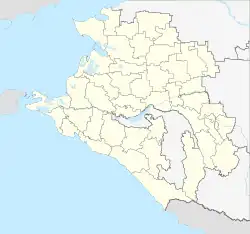 ناتخواج على خريطة Krasnodar Krai
