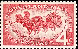 Overland Mailissue of 1958