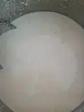 خليط الطحين أو السميد والماء.