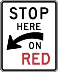 Stop here on red, Pennsylvania, Florida