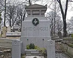 Tomb of David d'Angers - Père Lachaise Cemetery