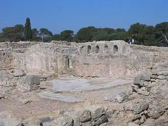 Palaeochristian basilica at Empúries